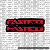 Fastace Fork Tube Decal (Without Fastace Icon)