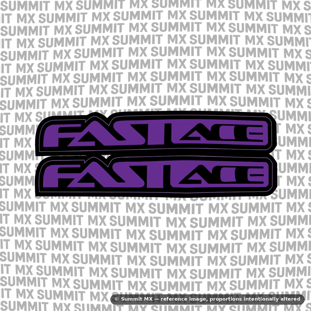 Fastace Fork Tube Decal (Without Fastace Icon)