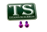 Formula Brake Reservoir Cap Titanium Bolts