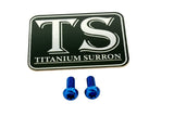 Formula Brake Reservoir Cap Titanium Bolts