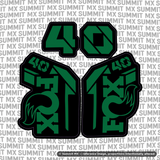 Fox 40 Fork Tube Decal