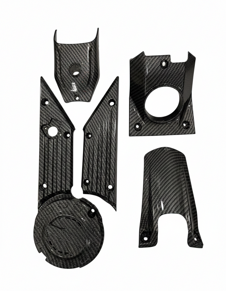XXX Carbon Plastics Kit/Individual Pieces (Not a wrap) (SC)