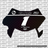 Hex Decal for Ultra Bee Number Plate