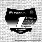 Horizon Decal for Motocutz Number Plate