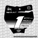 Horizon Decal for KTM 65 Number Plate
