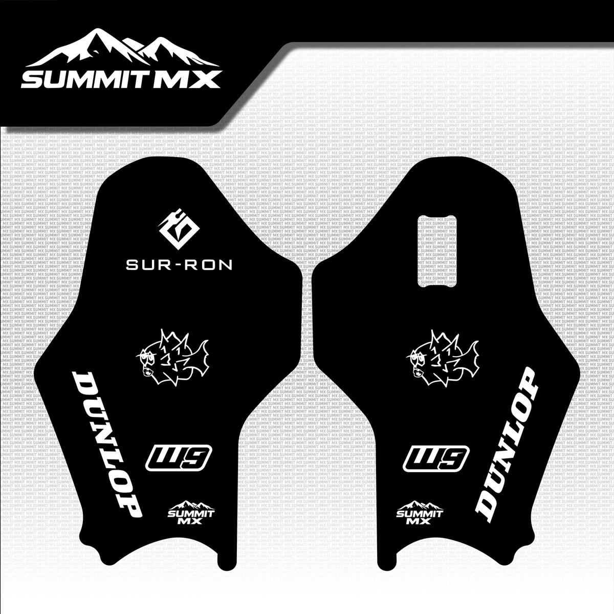 Hyper Bee Fork Guard Decal