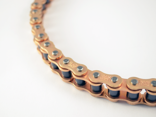 EK 428 non O-ring gold drive chain for e-moto drivetrains