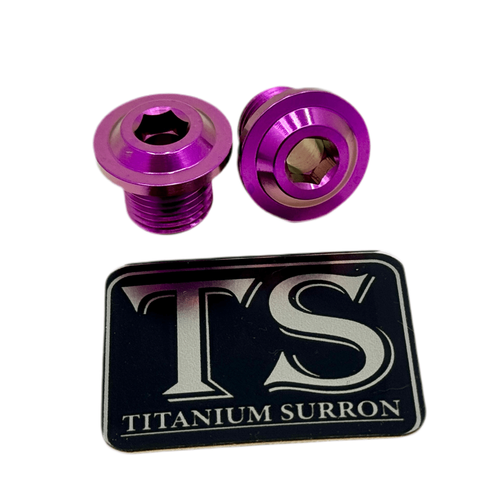KKE Fork Axle End-Nuts — E-Moto (Set of 2)