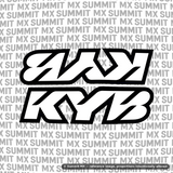 KYB Fork Tube Decal