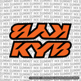 KYB Fork Tube Decal
