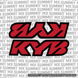 KYB Fork Tube Decal