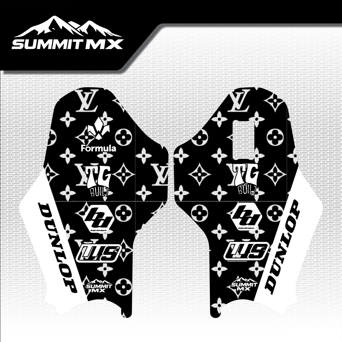 LV Decal for Hyper Bee Fork Guards