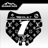 LV Decal for Surron LBX (2025+) Number Plate