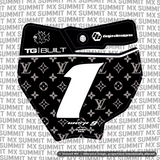 LV Decal for KTM 65 Number Plate