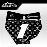 LV Number Plate Decal