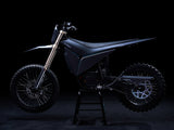 Yvolt Surge V electric dirt bike front three-quarter view