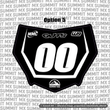 Motocutz Number Plate Decal
