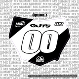 Motocutz Number Plate Decal