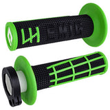 Odi V2 Emig 2.0 MX Lock-On Grips Navy/Cyan
