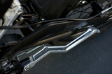 Prickly billet kickstand for Surron LBX in raw finish