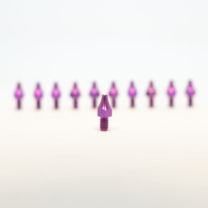Titanium Prickly Footpeg Pins