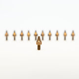 Titanium Prickly Footpeg Pins