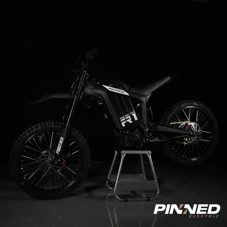 ReRode R1 electric dirt bike — full bike right side profile view