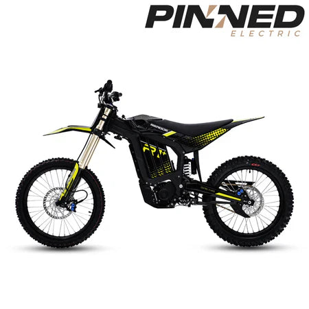 ReRode R1+ electric dirt bike — left side profile view