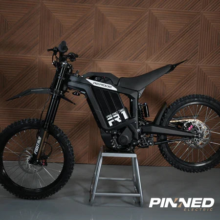 ReRode R1 electric dirt bike — left side profile view