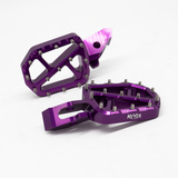 KyVex Billet Wide Foot Pegs - Ultra Bee Compatible