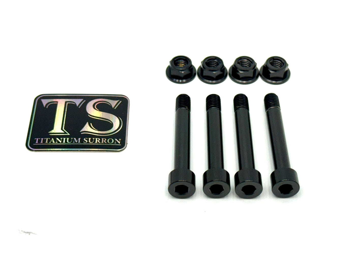 Titanium Rear Suspension/ Linkage  Bolt Kit for E-Ride Pro (8 pcs)