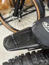 Surron Light Bee X carbon fiber wrap kit — real CF weave detail