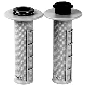 Renthal Half Waffle MX Original Lock-On Grips Soft Compound