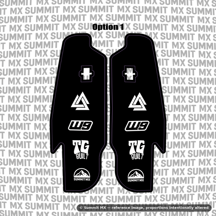 RFloXa/Fastace Gravitee Fork Guard Decal