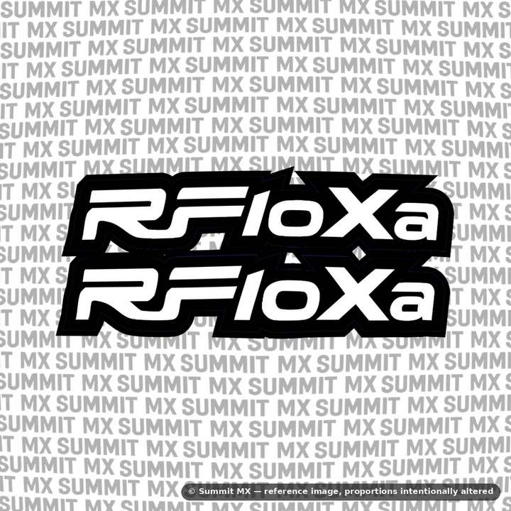 RFloXa Fork Tube Decal