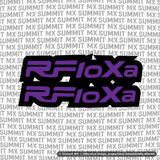 RFloXa Fork Tube Decal