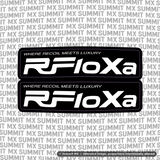 RFloXa "Where Recoil Meets Luxury" Fork Tube Decal
