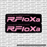 RFloXa "Where Recoil Meets Luxury" Fork Tube Decal