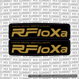 RFloXa "Where Recoil Meets Luxury" Fork Tube Decal