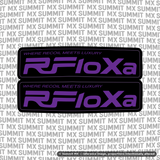 RFloXa "Where Recoil Meets Luxury" Fork Tube Decal