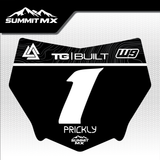 Ridgeline Decal for Motocutz Number Plate
