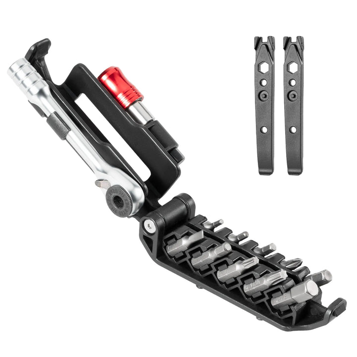 ROCKBROS folding ratchet tool with magnetic bit holder for e-moto maintenance