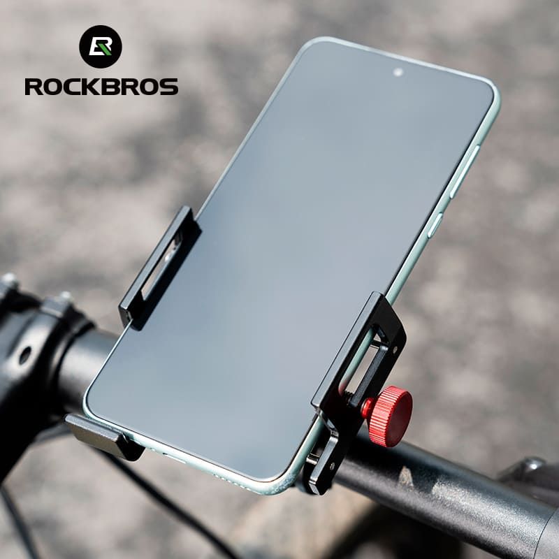 ROCKBROS S-clamp phone mount for Surron handlebars — appearance