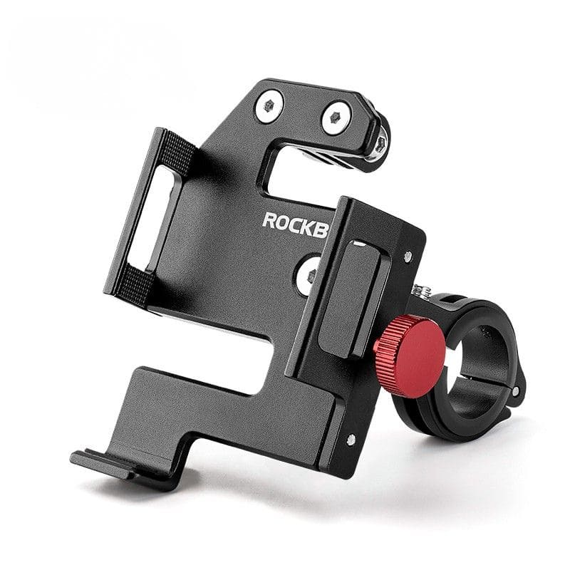 ROCKBROS S-clamp phone mount for Surron and e-moto handlebars, aluminum