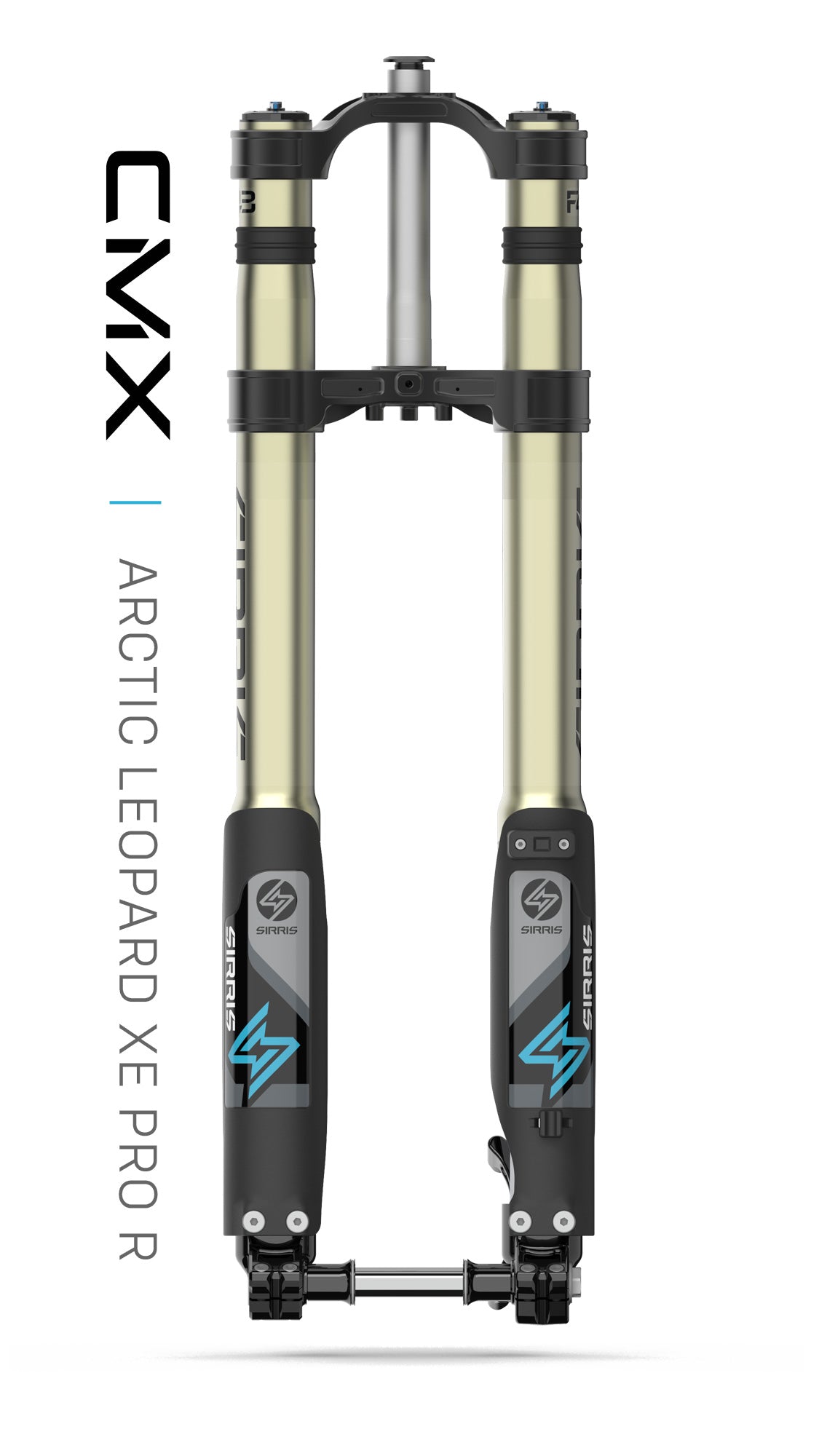 F43 CMX Tune | Tool Free LSC | 220 mm Travel | Arctic Leopard XE Pro R