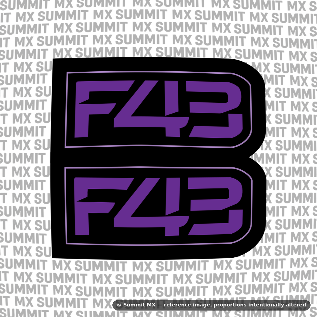 Sirris "F43" Fork Decal