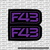 Sirris "F43" Fork Decal
