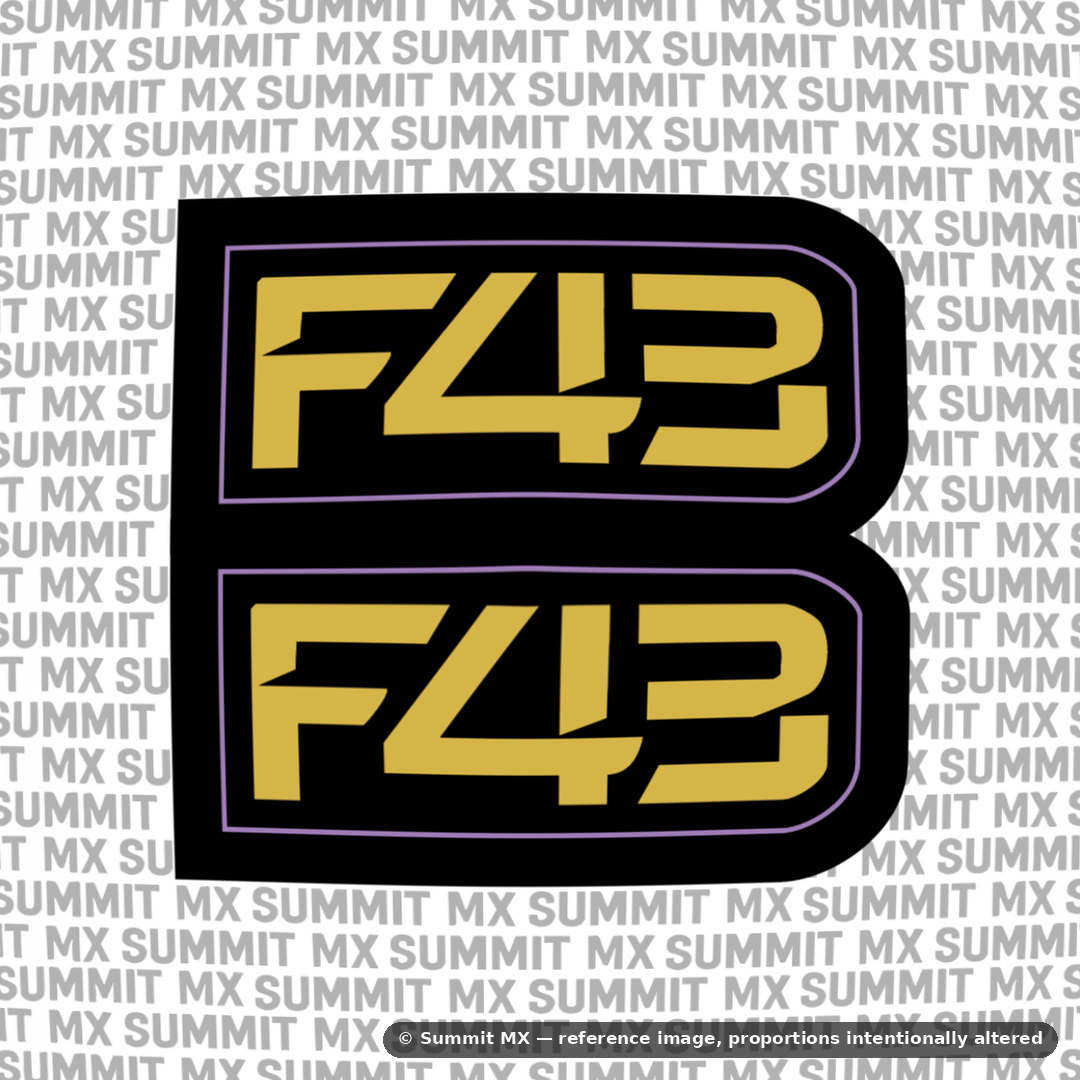 Sirris "F43" Fork Decal