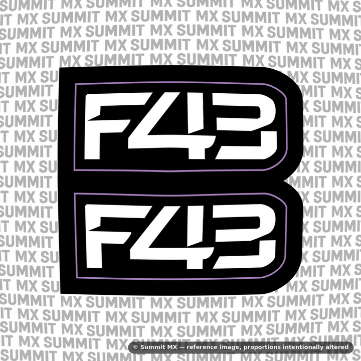 Sirris "F43" Fork Decal