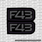 Sirris "F43" Fork Decal